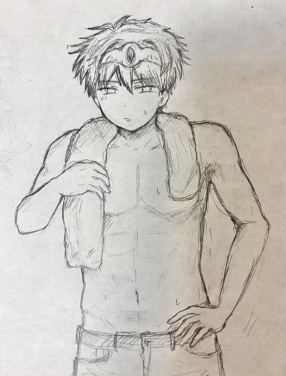 rbn_114's tweet photo. 現パロしたらジムとか行きそうだな❣️❣️って思って描いたのに頭のつけてしまった https://t.co/1wlwFhrlf9