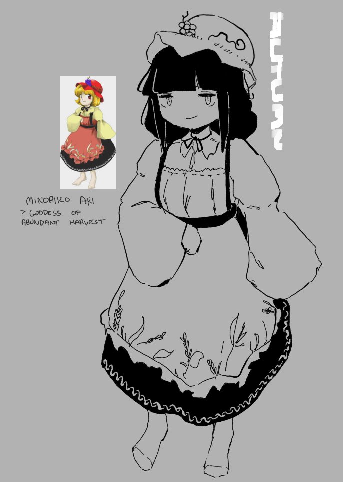 tokwakasamatoyo's tweet photo. osagetober days 1 and 2

spot late, autumn 

#osagechanFA https://t.co/CPtkl6fYgu