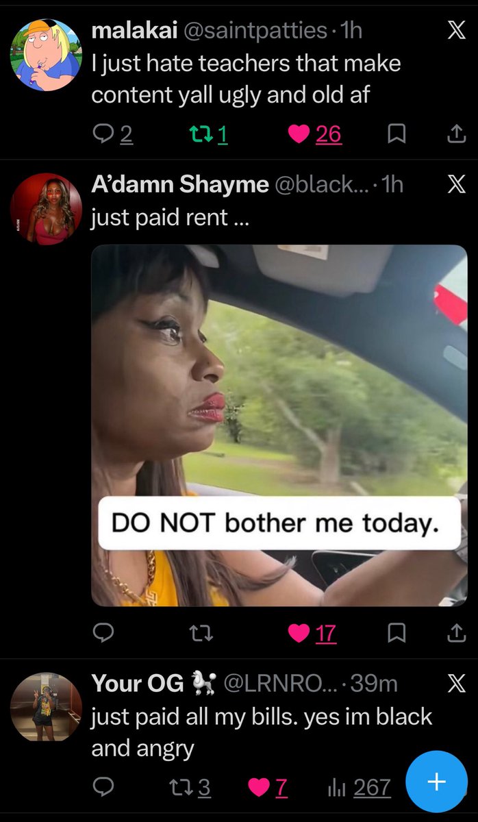 eyeheartderaa's tweet photo. everybody just mad af I’m crying so bad, the back to back negativity  😭😭😭😭😭 https://t.co/NYXkB6wQac