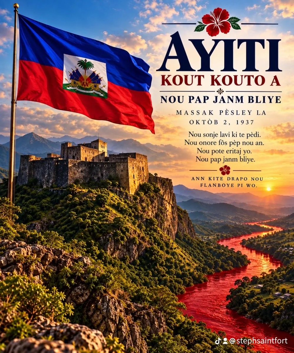 GigiStPreux's tweet photo. Ayiti nou la! https://t.co/tA82qm5owR