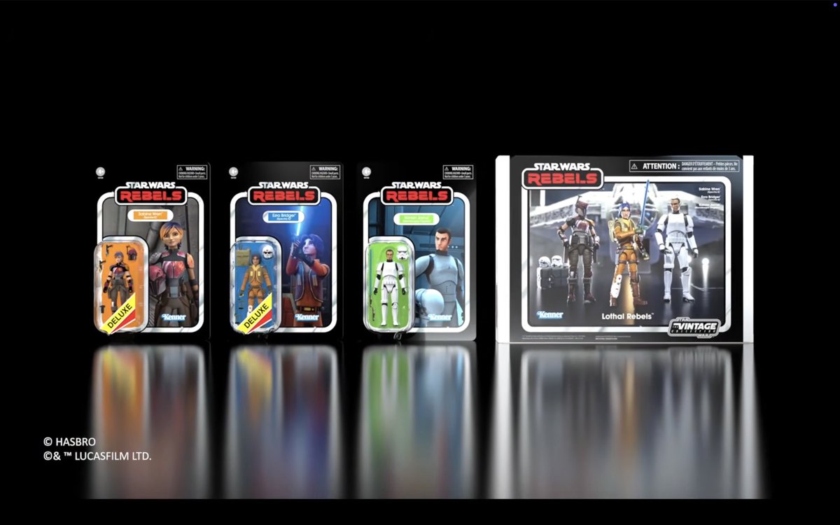 preterniadotcom's tweet photo. Star Wars TVC Lothal Rebels 3-pack. Expansion set for Ghost Haslab. https://t.co/7OI3U2qidu