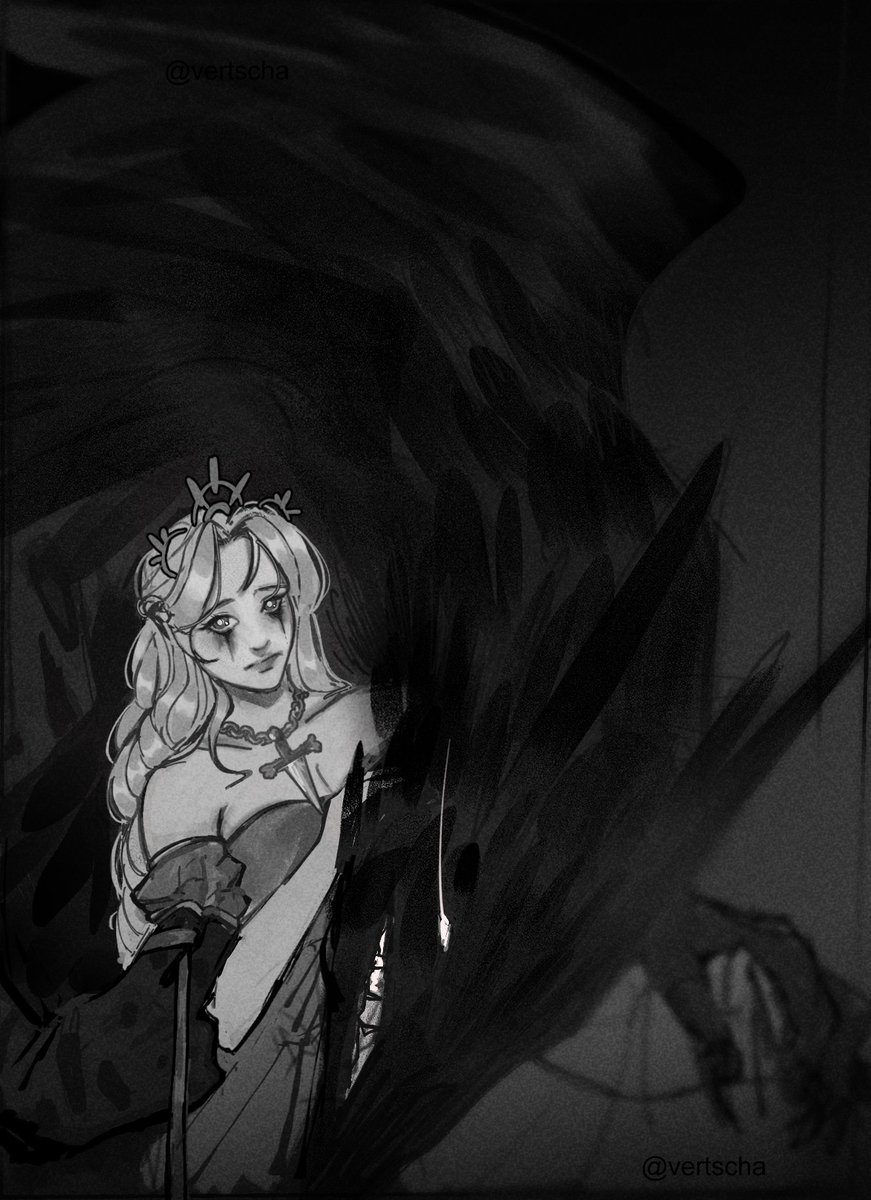 vertscha's tweet photo. Day 2: Favourite
#slaytober2026 #slaytheprincess https://t.co/5T2kti0nmz