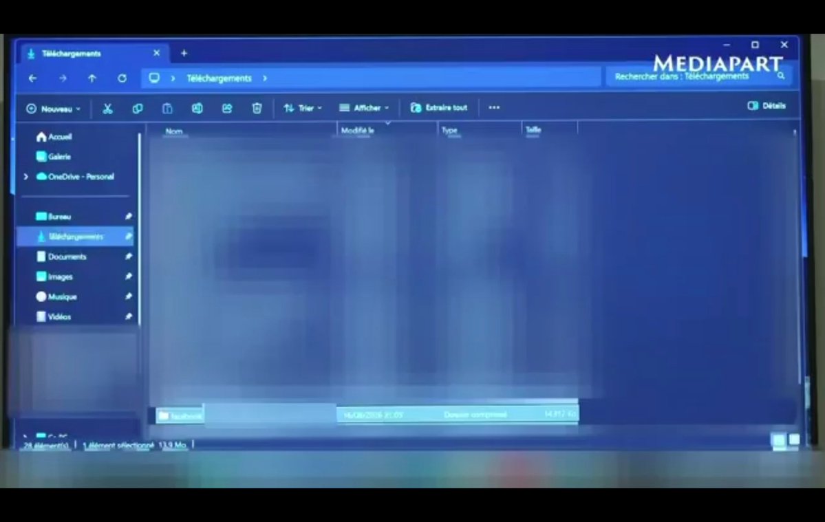 pierromorel's tweet photo. 5/ La vidéo est intéressante car on nous montre l'extraction des datas sur Meta.

Mais il y a des coupures, écrans floutés, donc avec un minimum de montage vidéo qui casse la chaîne de production de l'export et à aucun moment nous voyons un huissier attester de ce qu'il constate. https://t.co/nhllucK5IJ