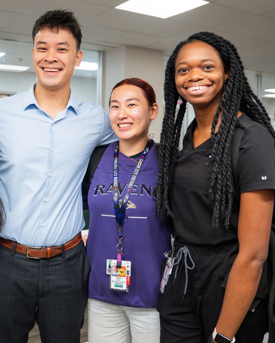 umiamimedicine's tweet photo. Most of our #MedCanes are officially into rotations, but not without a little caffeine first. ☕️🩺

Last week, we brought the coffee cart to the student lounge for one more chance to catch up and fuel up before students headed into this next part of their medical school journey. We also had a special guest, Dr. Paul Tran, join us for the morning, spending time with our #MedCanes and helping us send them into rotations on a high note. 🙌