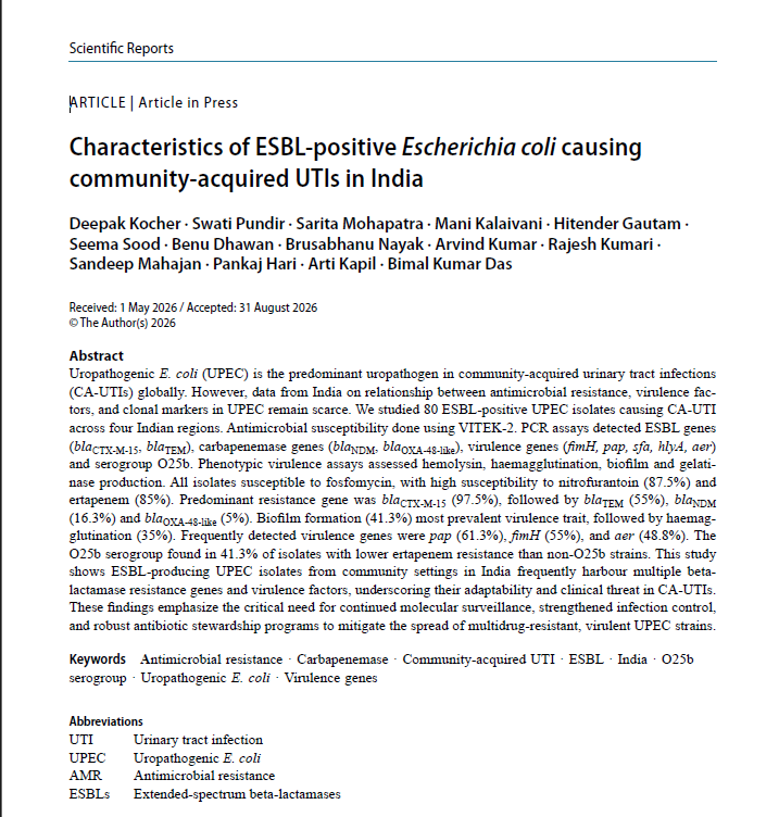deepakstark10's tweet photo. I am incredibly proud to share that my first-author paper has just been published in Scientific Reports (Nature Portfolio)! https://t.co/xHlhNroQFy