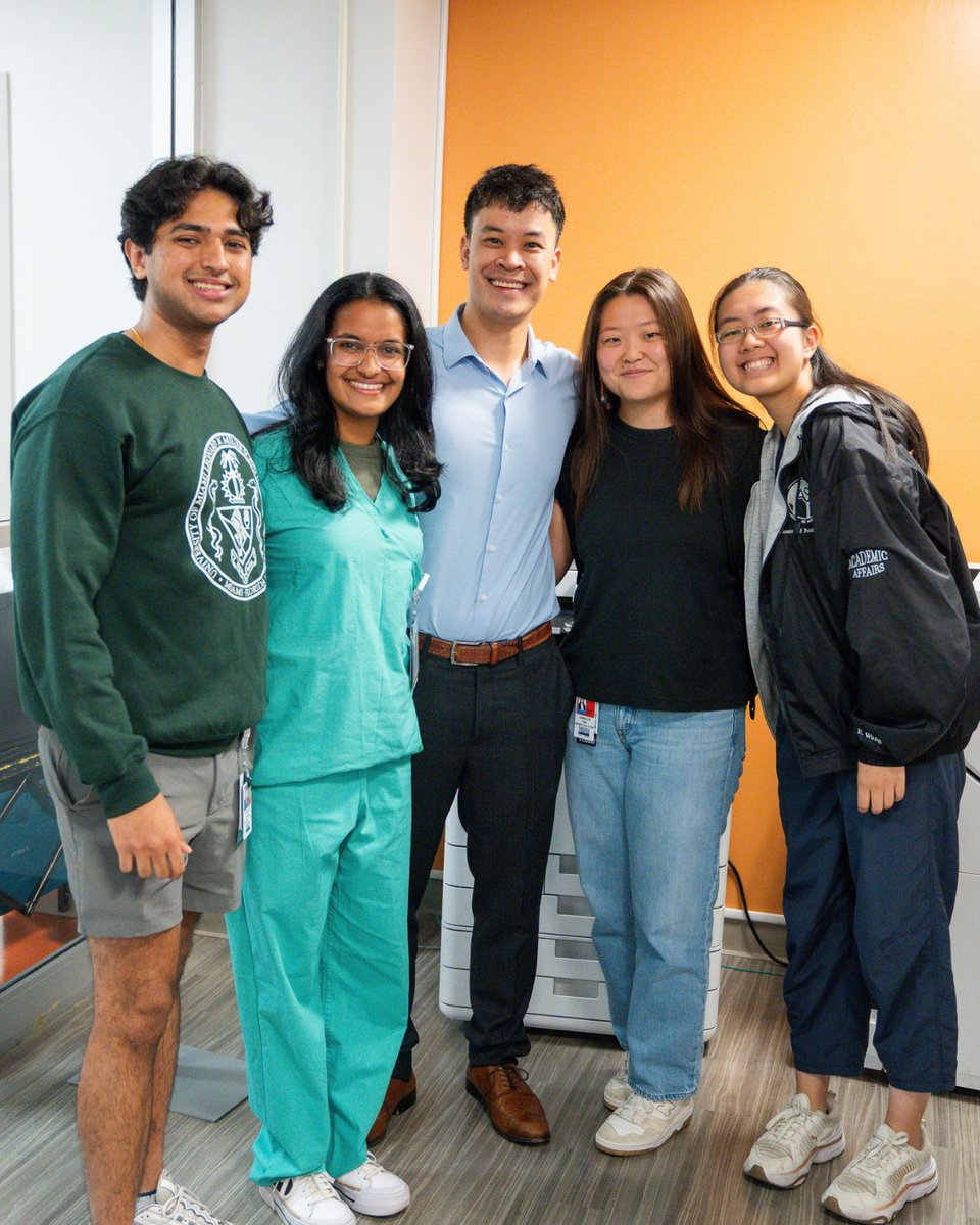 umiamimedicine's tweet photo. Most of our #MedCanes are officially into rotations, but not without a little caffeine first. ☕️🩺

Last week, we brought the coffee cart to the student lounge for one more chance to catch up and fuel up before students headed into this next part of their medical school journey. We also had a special guest, Dr. Paul Tran, join us for the morning, spending time with our #MedCanes and helping us send them into rotations on a high note. 🙌