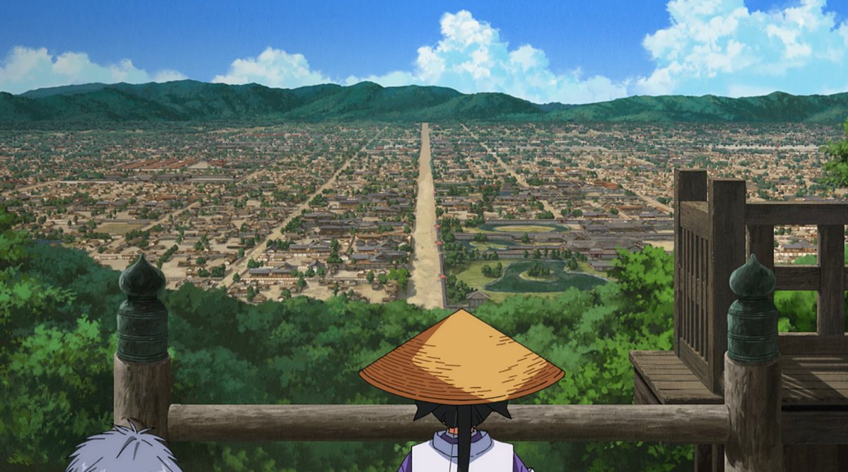 _takao_CG_'s tweet photo. 美術設定で参加してました

そこまでカット数は多くなかったけど、実は平安京全部作ってます、、その他
・雑訴決断所
・賭場(魅摩と双六してたところ)
・西園寺公宗邸
・楠木正成邸
・特殊カット×2などなどいろいろ作りました

大変だったけど本当に楽しかった、、！
＃逃げ上手の若君　＃逃げ若 https://t.co/y9lKOI5qJE