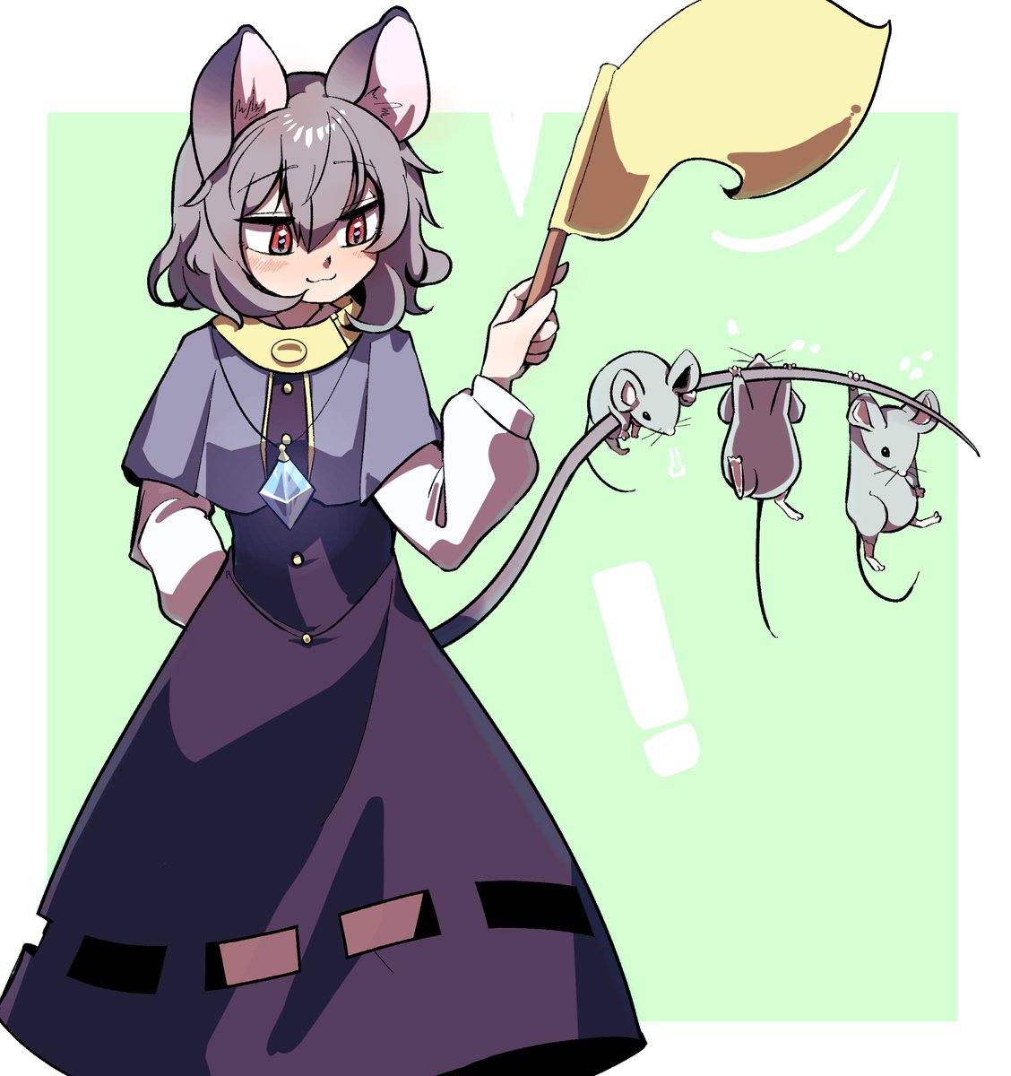 jirouji's tweet photo. ナズーリン https://t.co/mKtkYgc8b6