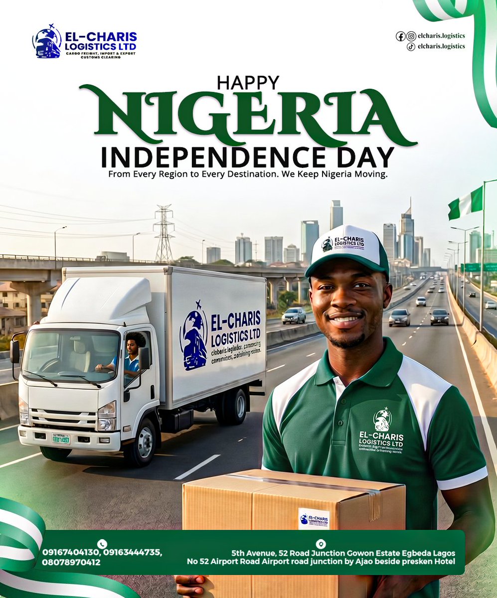 uptechacademy's tweet photo. Today, we celebrate our heritage, diversity, resilience, and the shared vision of a stronger Nigeria. 

Happy 66th Independence Day, Nigeria! 🇳🇬💚🤍💚
#uptechacademy #NigeriaAt66 https://t.co/1YFfQ0FHQM