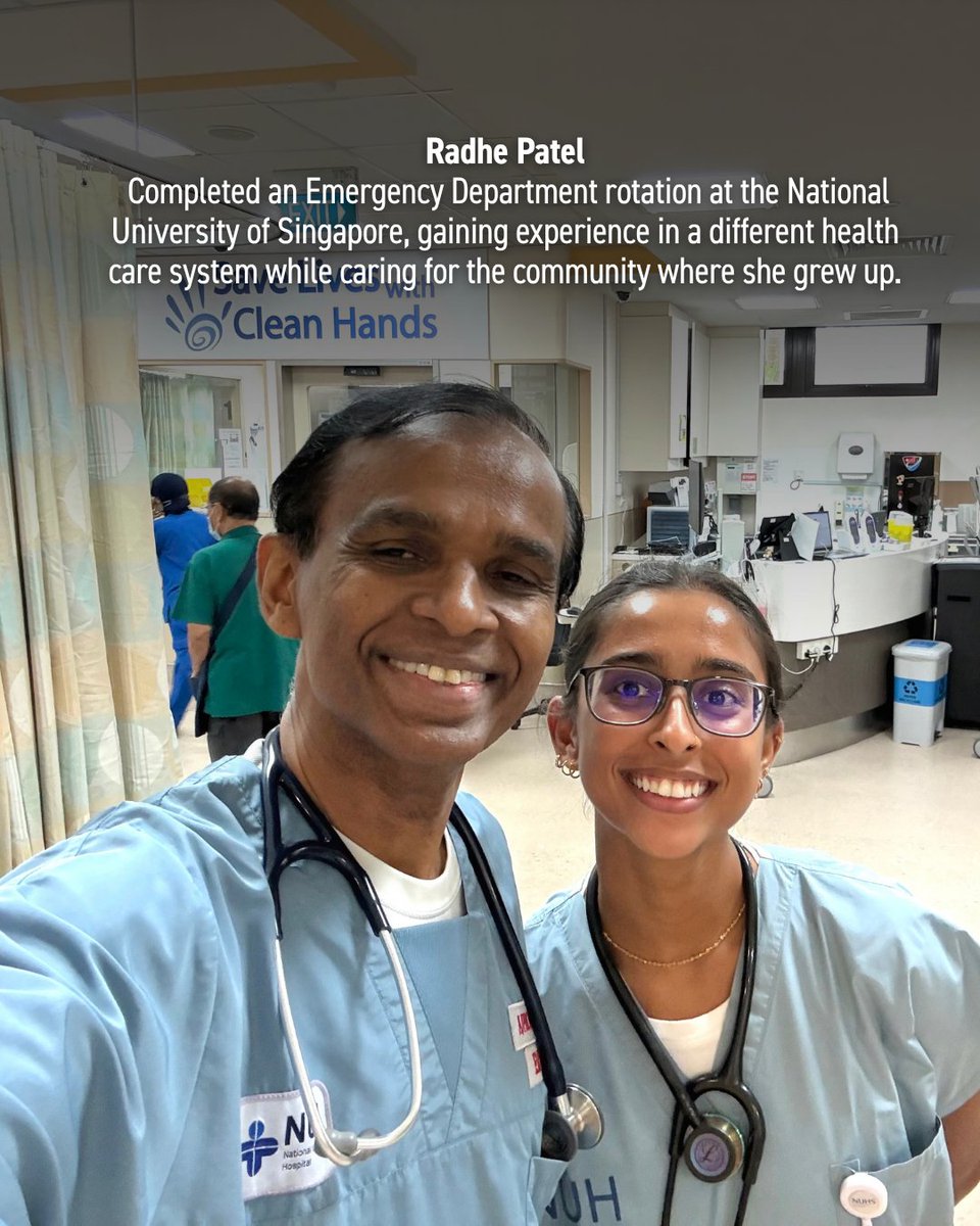 umiamimedicine's tweet photo. This summer, our #MedCanes took their medical education beyond Miami. 🌎🩺

Across Argentina, Japan, Singapore and Peru, they took part in research, clinical rotations and global health experiences, with work spanning RSV, HIV diagnostics, emergency medicine, cataract surgeries and vision screenings.

Swipe to see where they spent their summers and what they worked on along the way. 🙌