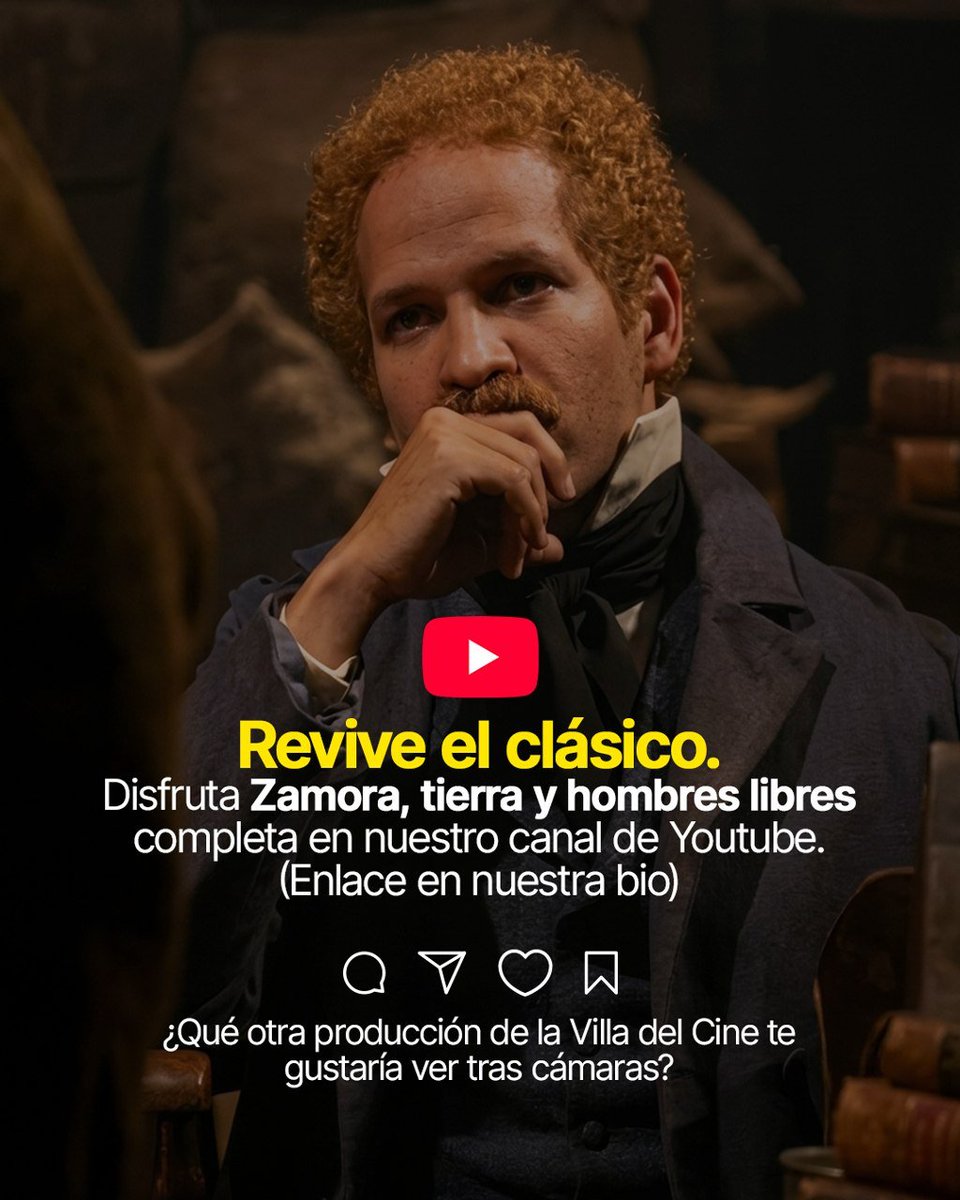 villadelcine's tweet photo. 📽️ Disfrútala completa en YouTube (enlace en perfil).

#cinevenezolano #zamora #villadelcine https://t.co/abK3WWH2an