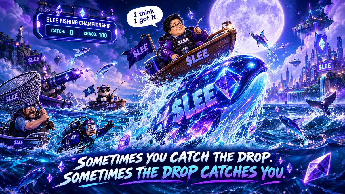 tytydxx's tweet photo. I came to catch $LEE… $LEE caught me instead 😂🎣

@theleedrop  #LEEMemeContest https://t.co/Vj6kLe6SJB