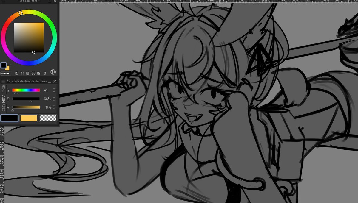 yLillySinclair's tweet photo. gonna be drawing more crazy girls today!! 🤪
 (on stream btw you're invited) https://t.co/W8jFRynGbl