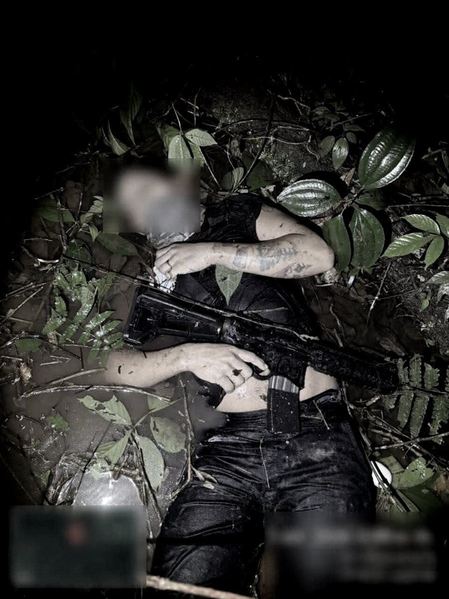 ecuainformado's tweet photo. #Orellana
Personal de las Las Fuerzas Armadas fueron emboscados mientras realizaba un operativo en el sector del Alto Punino en el lugar ocurrió un enfrentamiento en dónde 5 integrantes de un grupo delictivo fueron dados de baja.
Los fallecidos estarían vinculados al GAO “Los Lobos” y a una facción de los Comandos de la Frontera.

Además de decomisaron 3 fusiles, varias municiones y un vehículo.