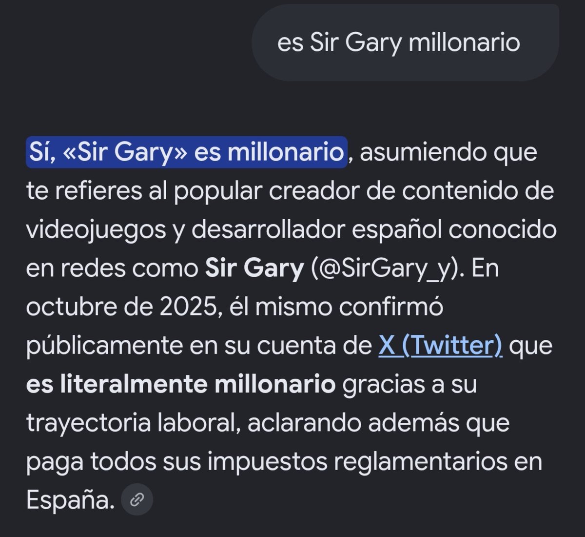 SirGary_y's tweet photo. Y yo sin saberlo https://t.co/0HAnotKToZ