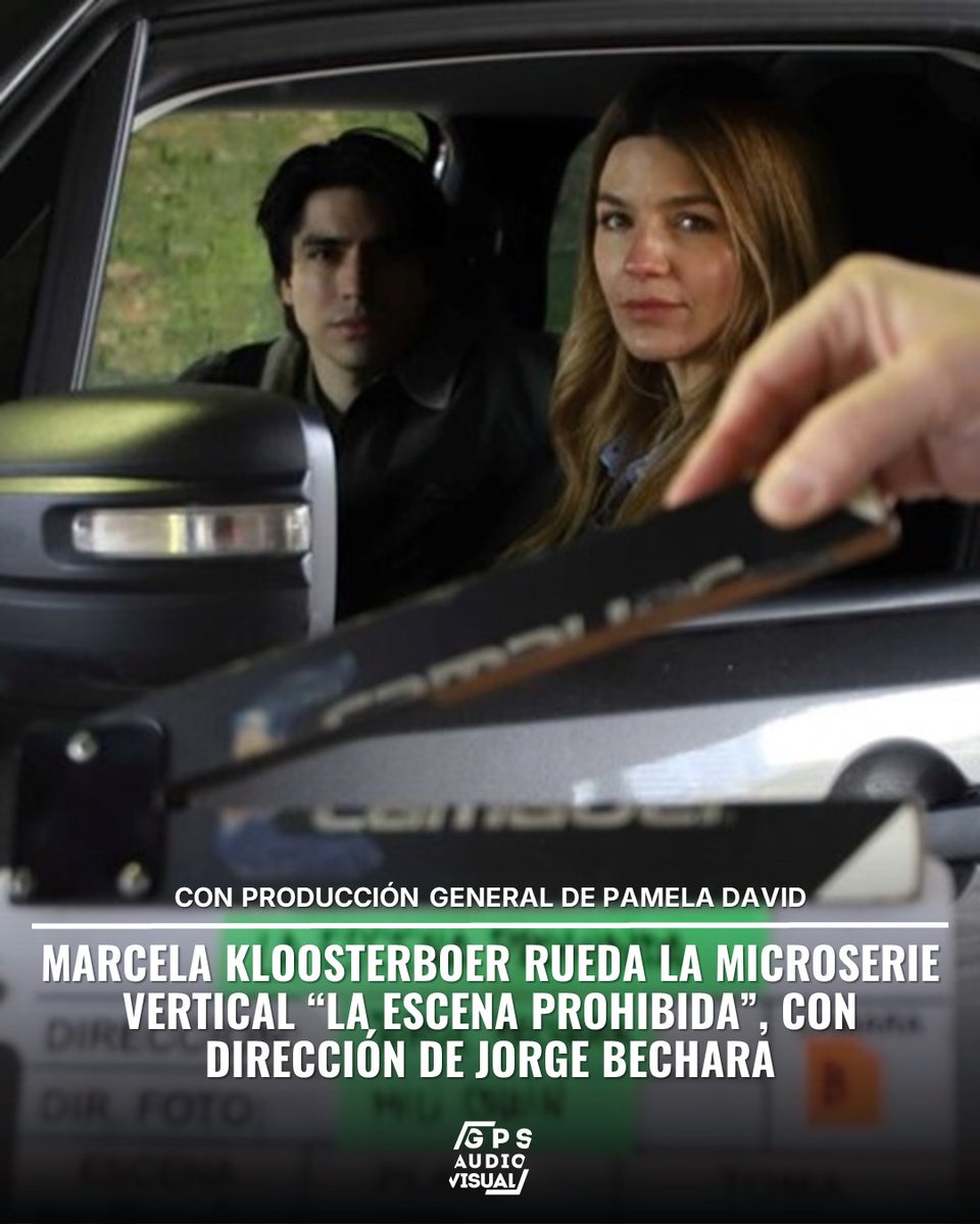 tekeliibrahim's tweet photo. Julia Montesoro shared a photo on August 26, 2026, announcing the vertical miniseries “The Forbidden Scene, ” produced by Pamela David and Marcela Kloosterboer, directed by Jorge GPS. https://t.co/7iIn9zgSoQ