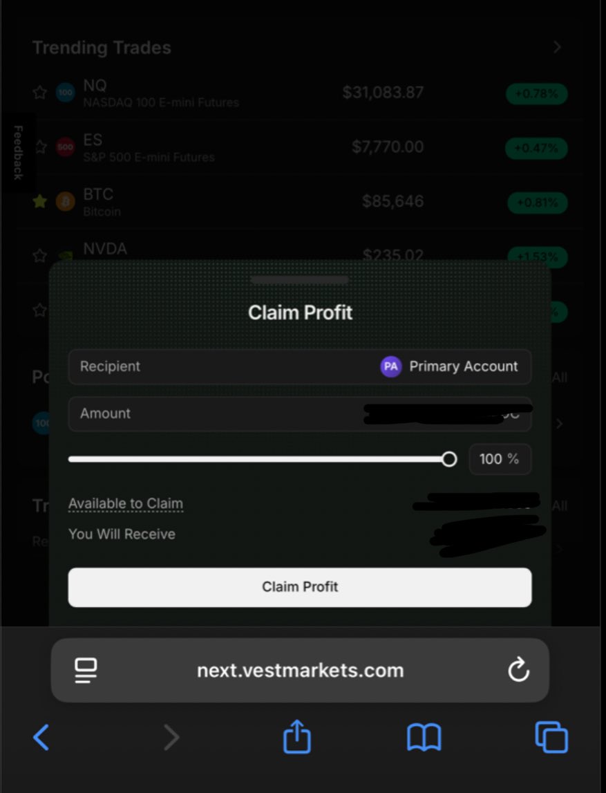 lightofkingdoms's tweet photo. nq sells from top ✅

Requested withdrawl from @VestExchange https://t.co/qwIEDpwRXg