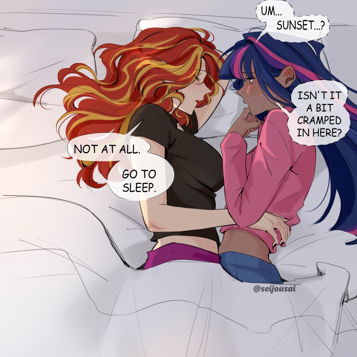 seijousai's tweet photo. personal space? #sciset https://t.co/Evxr3vIGKy