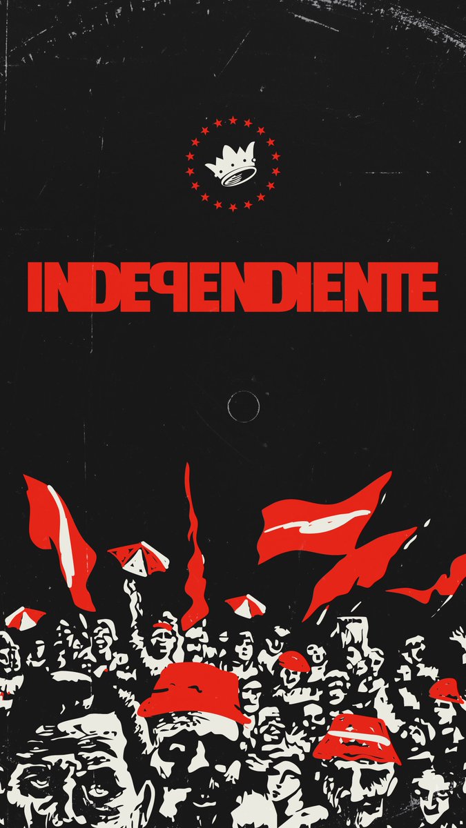 IsaiasTorresdg's tweet photo. Va la versión sin los datos para fondo de pantalla.

PR x @Independiente https://t.co/pb4juXySV1