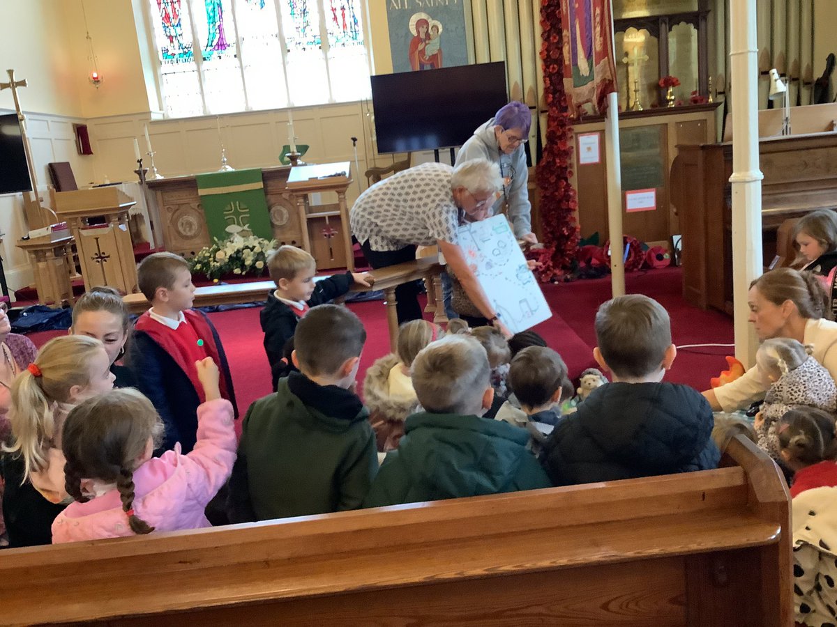 HasReception's tweet photo. What a magical time @HasReception had at Hindley All Saints church this morning! We were welcomed into to Gods family, going on a journey with Him in our Education. 

#EYFS https://t.co/CBLHE17Gi7