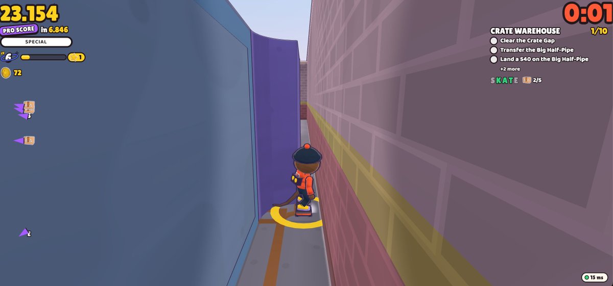 knz_dev's tweet photo. @endel is there a way to get out of this on crate warehouse map? 😅 https://t.co/50IoOIlyJg
