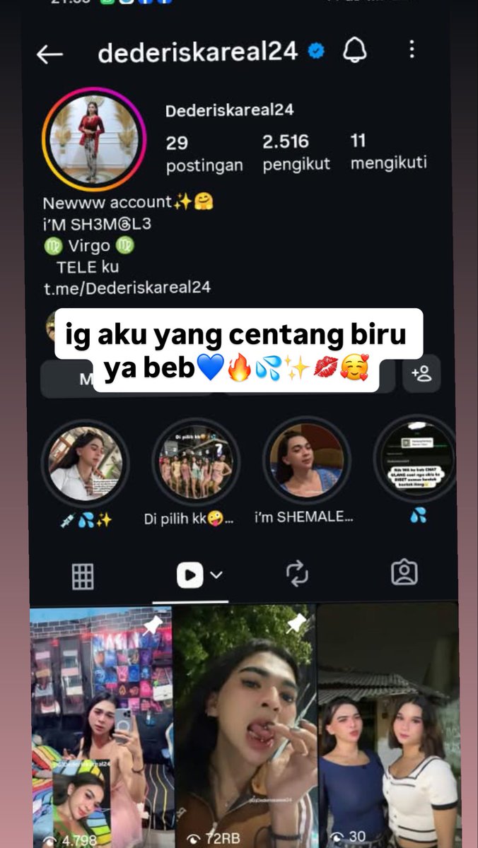 Dederiskagemoy2's tweet photo. Full nya join grup VIP ku beb ADA grup tele WA line BONUS VCS bisa request liat aku sambil ngewe juga🤤💦🥵💋✨🥰😋 

Ready 🅱️🅾️✨
Vcs full bugil+ dildo crot bareng 
Join member grup vip
Jual satuan juga 
Minat lansung ke wa aja beb
(089673404024)

#ReadyVCS_CROT_BARENG
#Realacount_dederiskareal23
#WARIA_expo
#WARIA_TAMBUN_BEKASI
#WARIA_JOGJA
#WARIA_SOLO
#WARIA_SEMARANG
#WARIA_TEGAL
#WARIA_CIREBON
#WARIA_KARAWANG
#WARIA_BANDUNG
#WARIATOPBOT
#WARIAKONTOLGEDE
#WARIACROTBARENG💦
#WARIATOGE