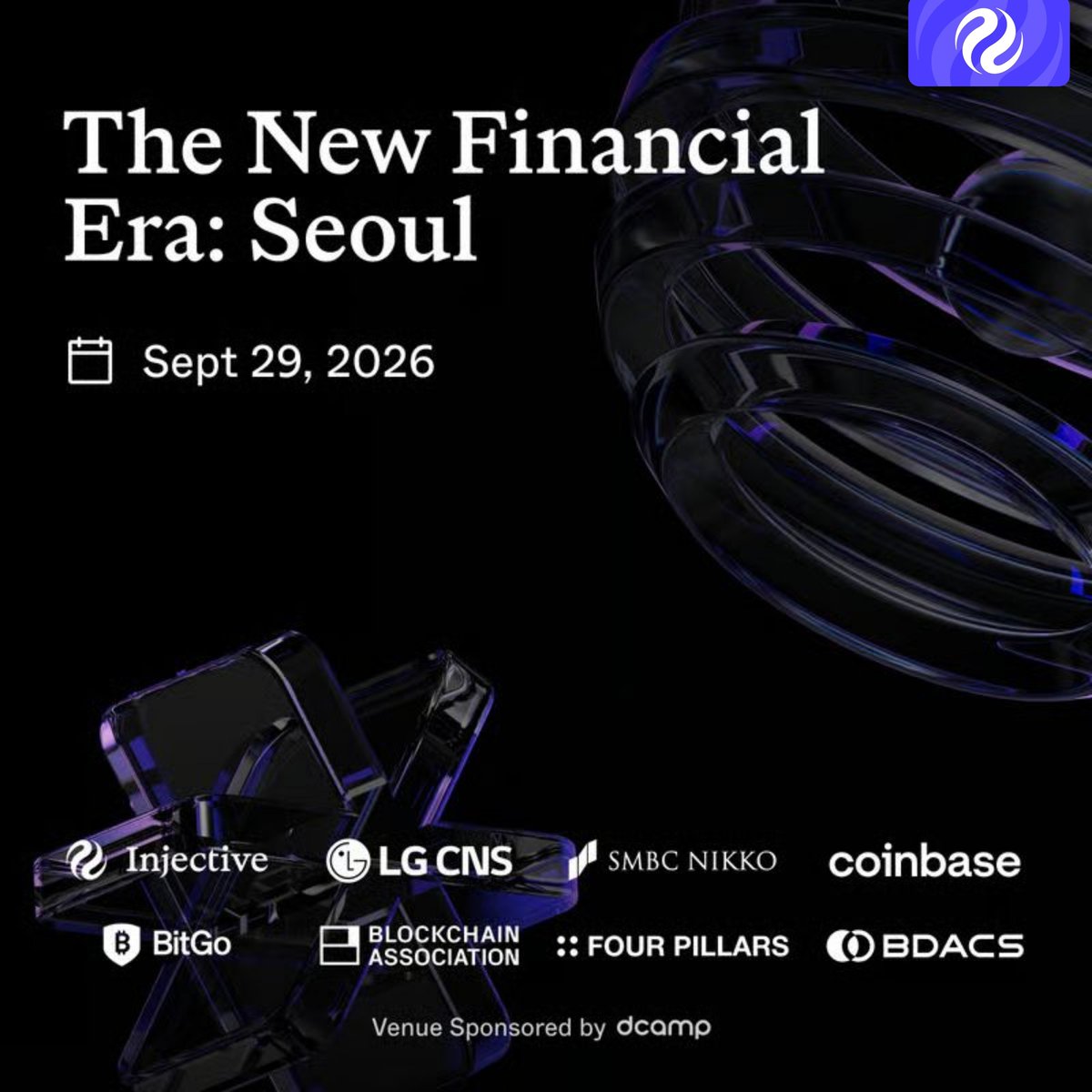 RayanOnchain's tweet photo. Injective used Seoul to bring traditional finance and onchain finance into the same conversation.

At Korea Blockchain Week 2026, the @injective Foundation hosted "The New Financial Era: Seoul," an invite-only event focused on where financial markets are heading next.

The room brought together people from LG CNS, Coinbase, SMBC Nikko, BitGo, the Federal Reserve System, Blockchain Association, BDACS and Four Pillars, alongside hundreds of attendees from around the world.

The discussions focused on areas that are becoming central to the next stage of digital finance: Tokenization. Stablecoins. Onchain markets. Regulation. Institutional adoption.

That combination is important for Injective.

Building financial markets onchain is not only about having fast blockchain infrastructure. Institutions also need compliant asset issuance, stablecoin rails, custody, settlement and clear regulatory frameworks.

Korea is also becoming an important market for this conversation as work around digital assets and security tokens continues to develop.

Injective message from KBW was clear: it wants to help build the infrastructure connecting these pieces.

The Seoul event was one part of a wider KBW presence, with Injective also taking part in the main program.

The 'new financial era' is still being built.

Injective is positioning $INJ right in the middle of that transition.
