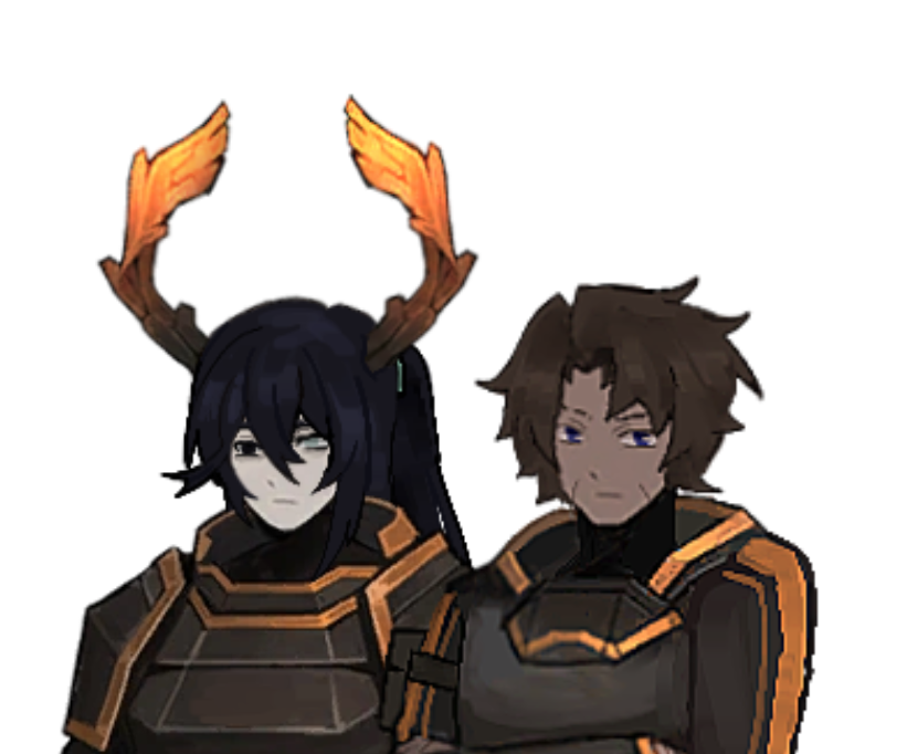 jadeitedx's tweet photo. Here  he  is..  r  corp  Heathcliff  sprite  edit!!!!  And  him  with  Hong  Lu https://t.co/lZvylL9N0K