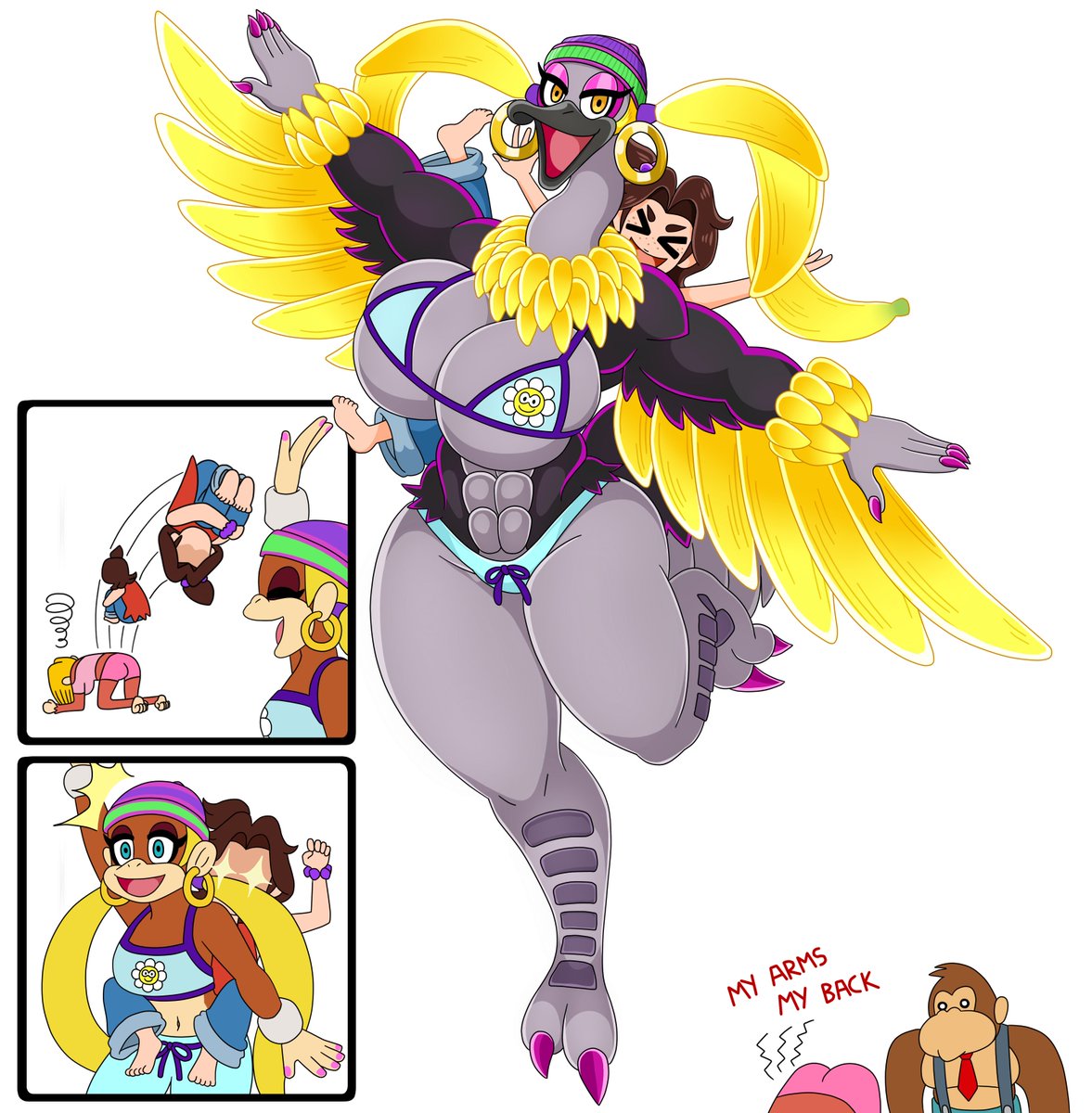 urusee584's tweet photo. Donkey Kong Bananza - Commemorative Image Part 2 https://t.co/jqAmw1h1bk