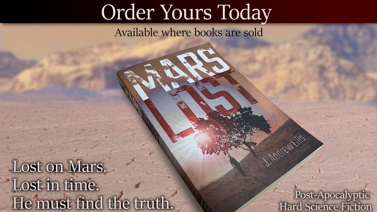 jandrewellis's tweet photo. So it's Friday and the beginning of a new month. Let's kick this weekend off right!
Mars Lost is still on Kindle Unlimited.
An AI driven cult cut off communication, then Earth went silent. Find out what happens on the red planet in Mars Lost.
#itsFriday #WeekendRead #MarsLost https://t.co/l71zmg0JEe