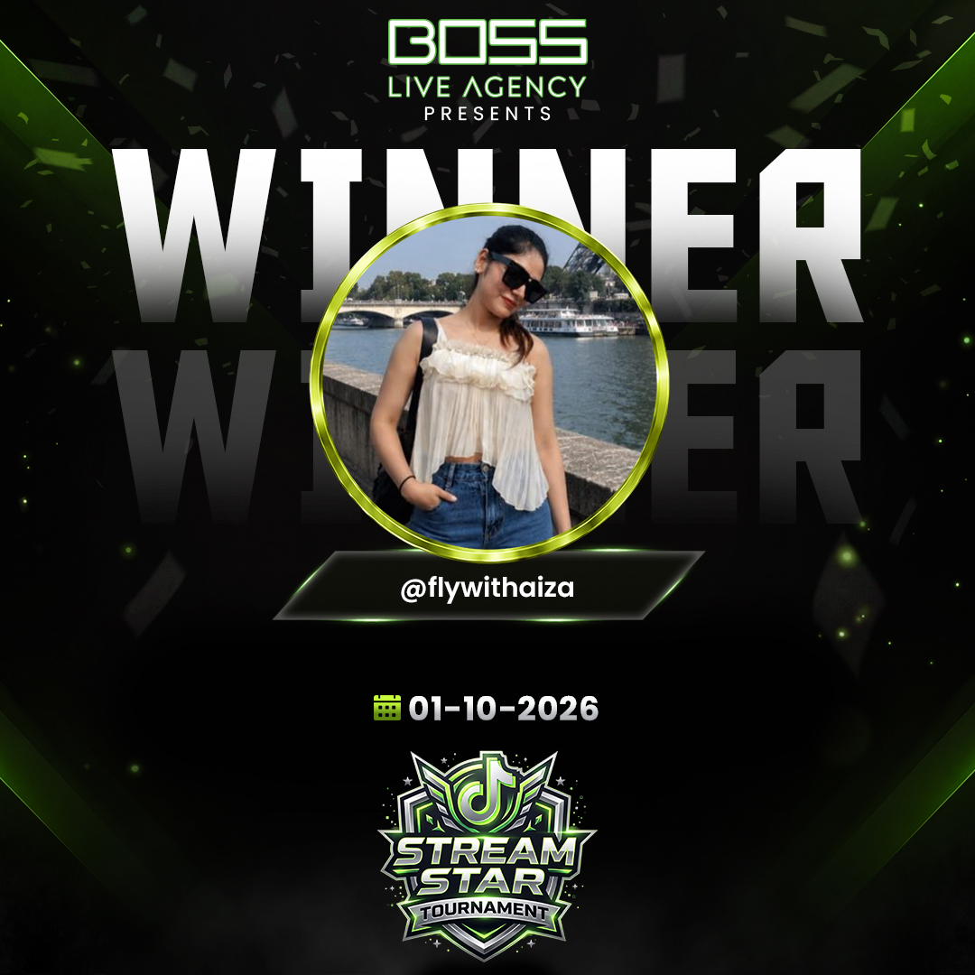 bossliveagencyu's tweet photo. π PREMIUM LEAGUE CHAMPION! π
Presented by BOSS Live Agency
Stream Star Tournament | 01-10-2026
π @ flywithaiza
She came, she battled, she conquered! Congrats on a stunning victory π
More battles coming soon π₯
#PremiumLeague #StreamStarTournament #BossNaveed #Winner https://t.co/LW8v9Xll1O