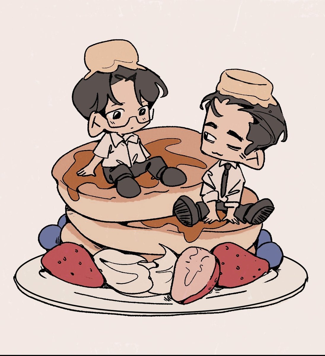 bunycube's tweet photo. im going to redraw these later but i thought they were still cute enough to post ^_^ https://t.co/Atz9IaVPLQ