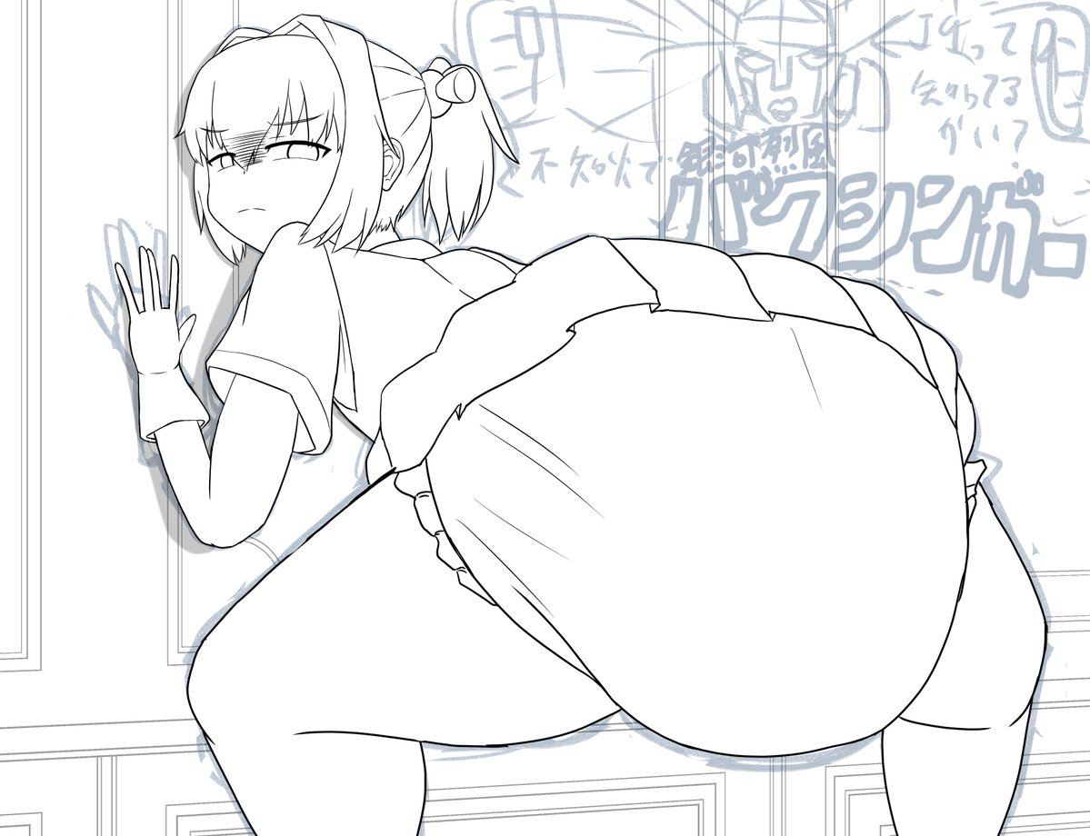 kaityo_omo's tweet photo. カスみたいな落書き付きwip https://t.co/Gd0t6JUYc7