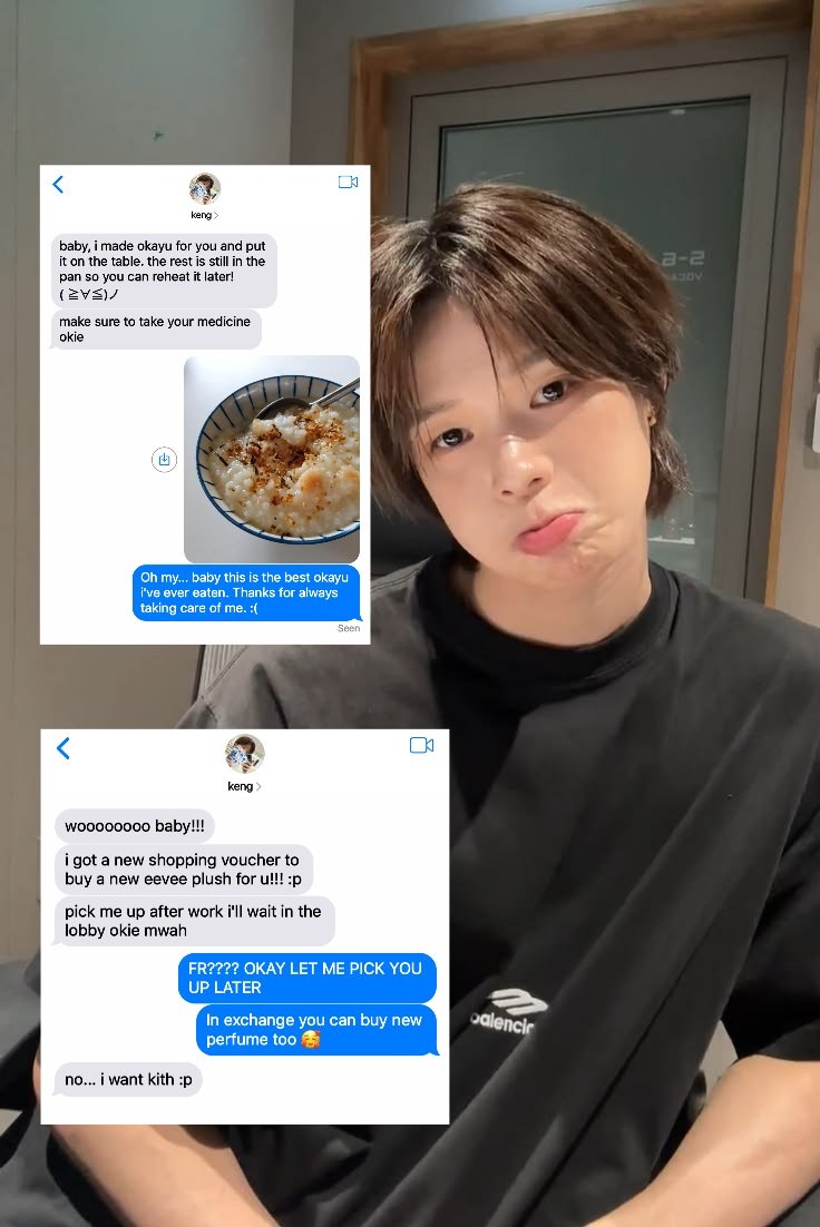 kowegawari's tweet photo. #humkeng — joining the trend: "did we get a boyfriend" https://t.co/LE5X7ZruIe