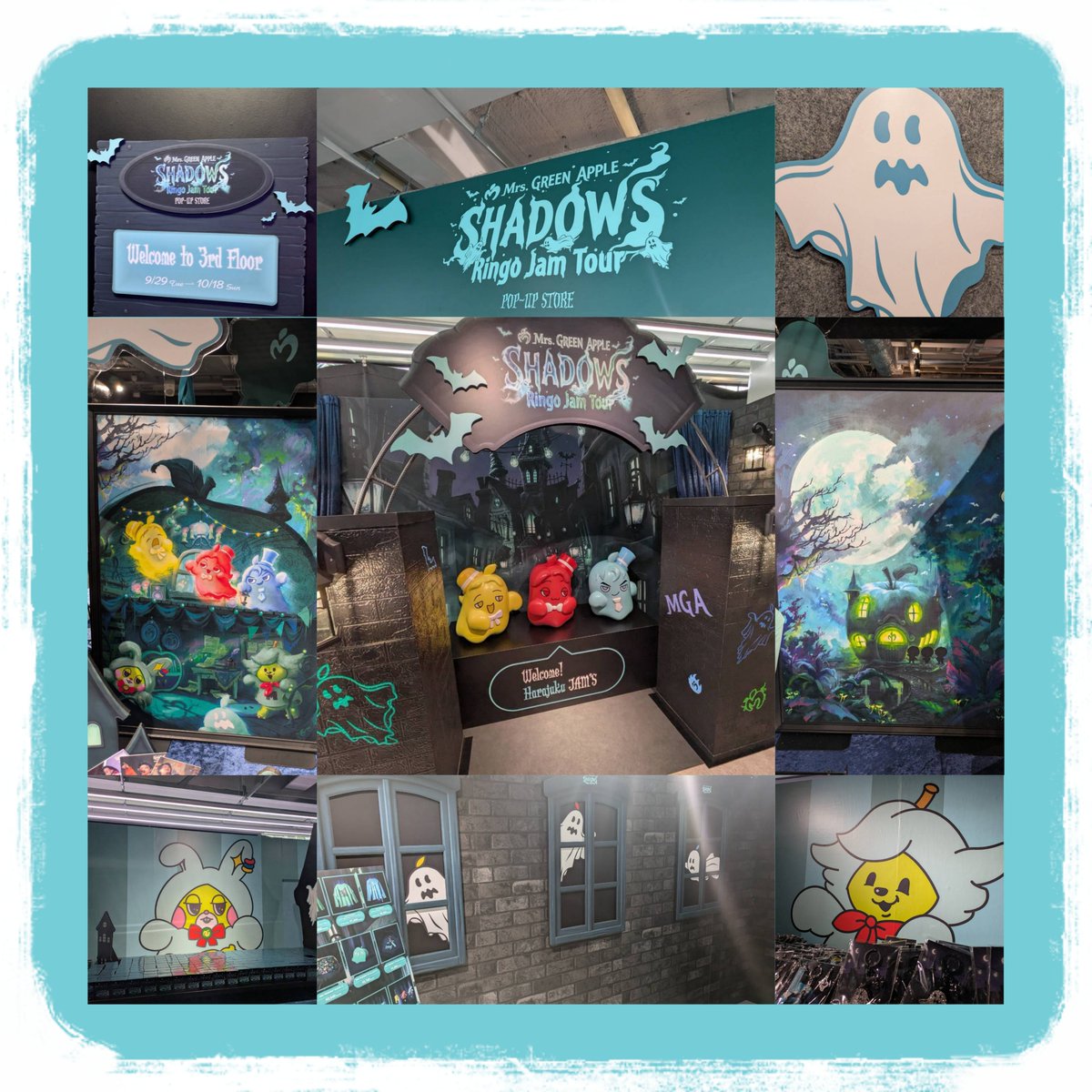 ayaka_BigSmile's tweet photo. SHADOWSポップアップ 👻🩵 https://t.co/MRBNbNSjYy