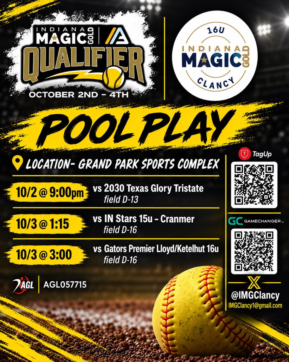 Adriana_burke01's tweet photo. Schedule drop for this weekend down in Westfield, Indiana. Let’s go!! 
@IMGClancy @MagicGoldSB @jillienwaldron @ExtraInningSB @tagupSoftball @ShowtimeSports1 @MaxPreps @IndianaPreps @UncommittedUsa @IndianaSB @Vol_Softball @AlabamaSB @UACoachMurphy @FloridaGators @_TimWalton @KarenWeekly @NDsoftball @2Ganeff @RazorbackSB @CoachDeifel @NUSBcats @katedrohan @LSUsoftball @BethTorina
