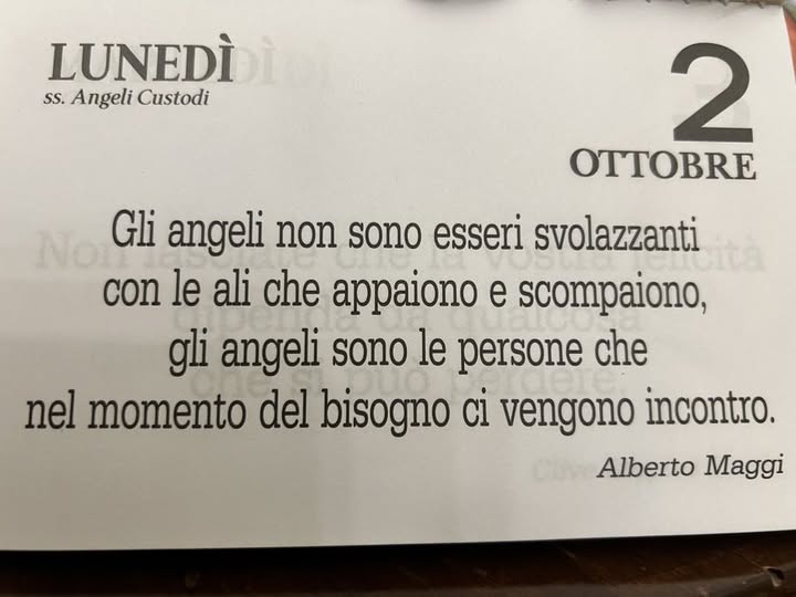 AlzogliOcchi's tweet photo. #2ottobre #2ott #angeli #custodi #angelicustodi #alberto #maggi #albertomaggi #frase #frases #frasedodia #frasedeldia #frasedelgiorno #pensieri #quotes #quote #pensierodelgiorno #pensierodellasera #pensiero https://t.co/1mbDZfIsFb