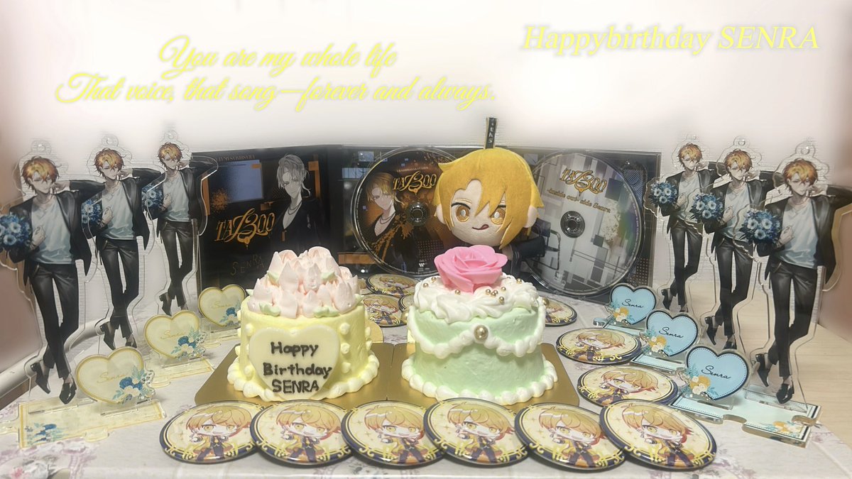 ruca_nyan_'s tweet photo. ₕₐₚₚᵧ ᵦᵢᵣₜₕ𝒹ₐᵧ

笑顔溢れる幸せな一年になりますようにෆ

 #センラ誕生祭2026
 #センラ https://t.co/YbY2SiGvFg