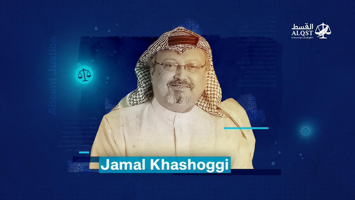 ALQST_En's tweet photo. Today marks eight years since the gruesome murder of journalist #JamalKhashoggi, who was assassinated and dismembered by a team of Saudi agents. His body has never been found.

In light of the total absence of justice for the murder, we continue to call for #JusticeForJamal. https://t.co/M47YpFwqRj