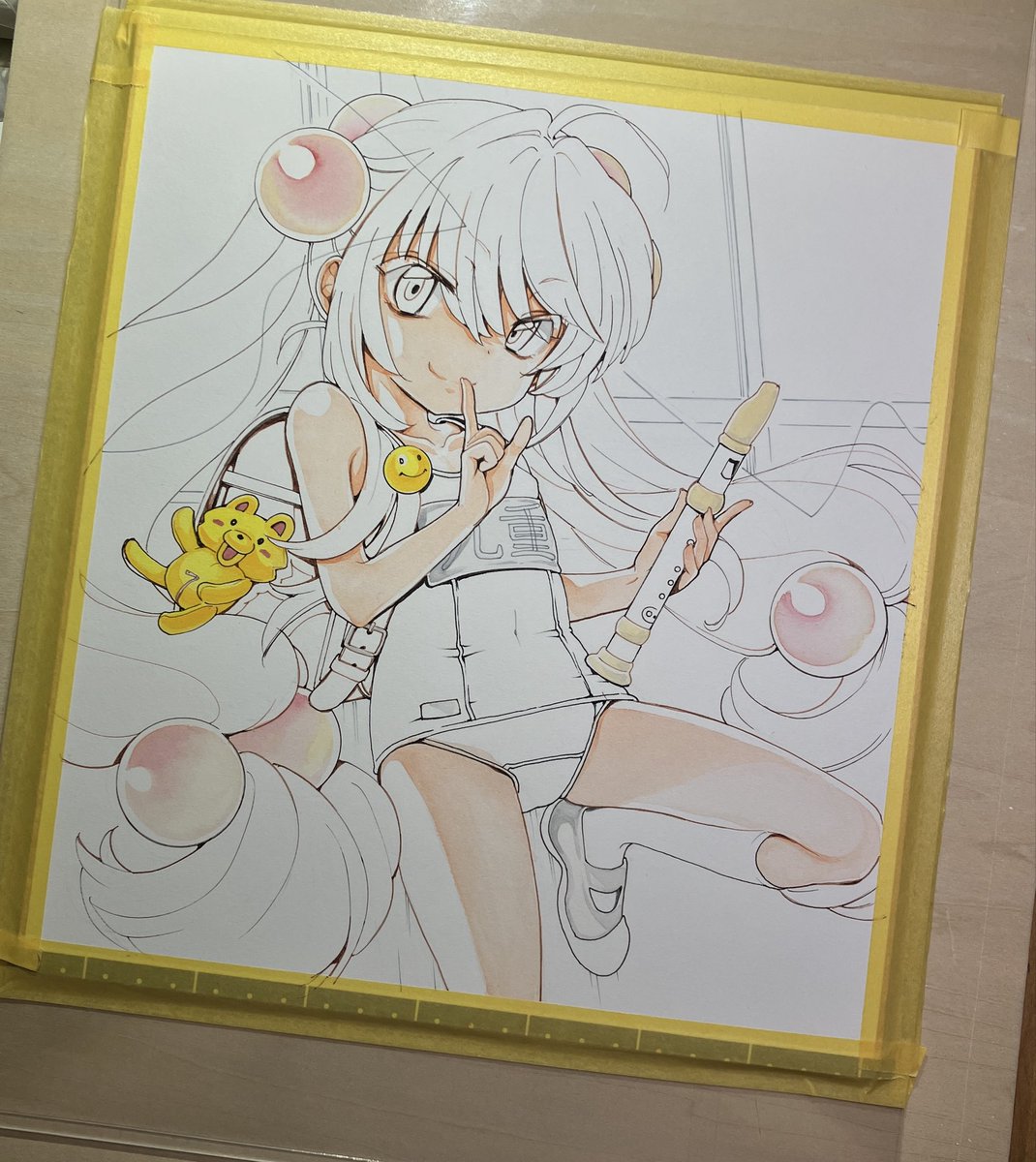 watashiya's tweet photo. 今日はここまで🖌️ https://t.co/b8ClHYaucg