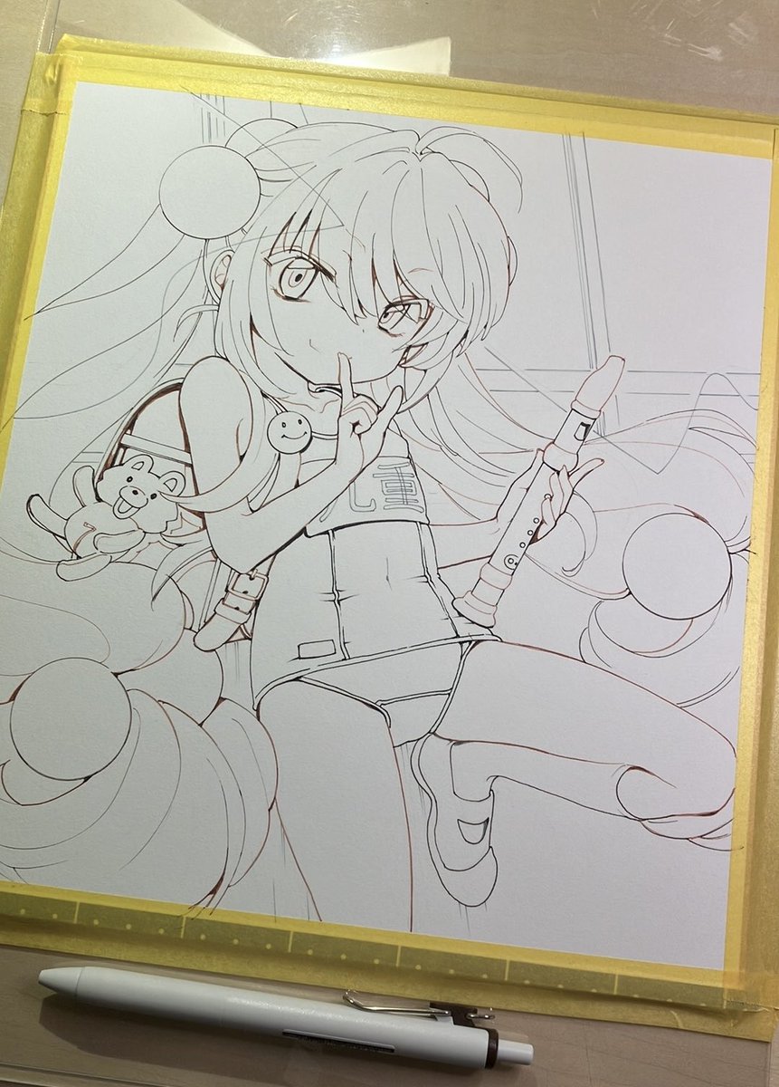 watashiya's tweet photo. 今日はここまで🖌️ https://t.co/b8ClHYaucg