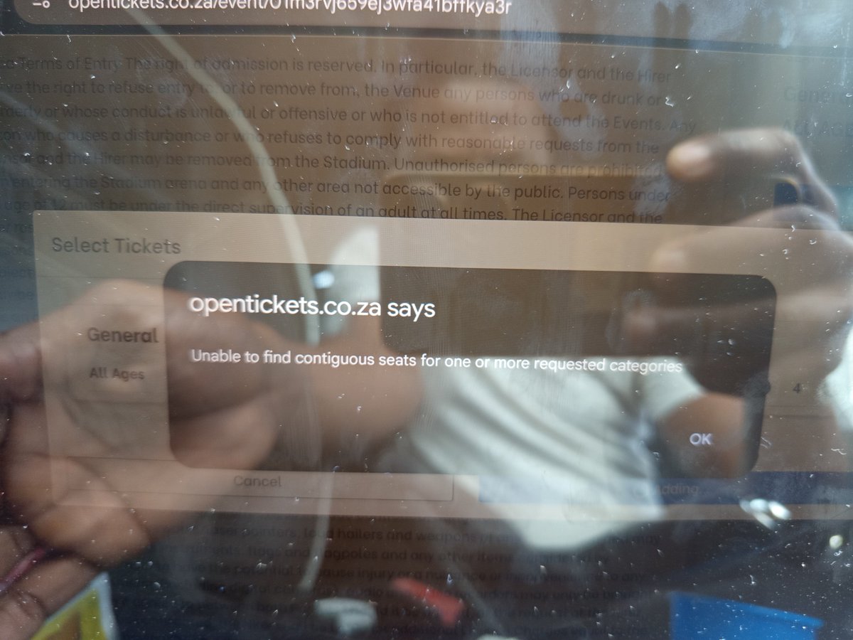 Tiles012's tweet photo. @amafanswethu Same here 
Queued for 30 minutes failed to proceed 
Queued again for 220 minutes failed again 
Now I have to wait for another  520 minutes 
#MTN8 #Opentickets https://t.co/cnklAHJXdY