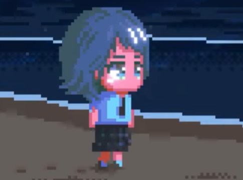 daimiraidennou's tweet photo. is kanata tearing up throughout the MV.... I figured it was just an attempt at a cheek shine or whatever (since the regular bandori art style also has that) but the other girls don't seem to have one. houka for comparison https://t.co/fcVBowRAIg
