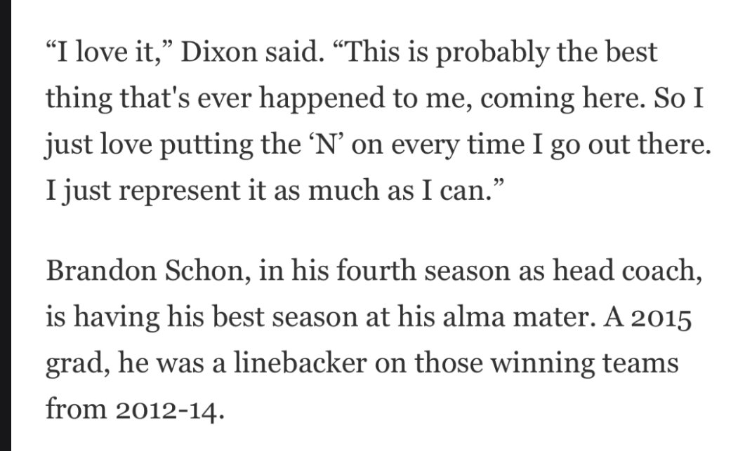 Ethan_Dixon6's tweet photo. Thanks for the great article on the success of the of @NWKnightsFtball ,myself and my brother @JaylenLilly8  @DavidDallas323 @CoachSpadaro @Coach_Boldiis @CoachSchon @TerrenceIsaac1 @CoachJReardon https://t.co/wq61qVHcMu