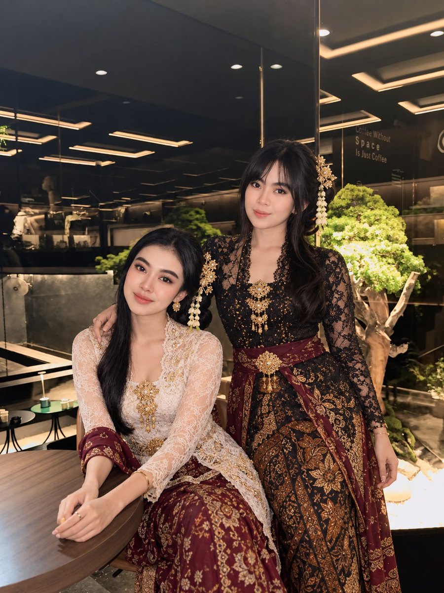 dearliaa14's tweet photo. finally joining this trend too 😭🇮🇩 I asked GPT to dress me in the traditional costume of the country I look like I’m from, and this is what it came up with.

honestly, I kinda love how it turned out,the details, the kebaya, the batik it feels so beautifully Indonesian. Maybe being late to the trend was worth it after all 🤍
