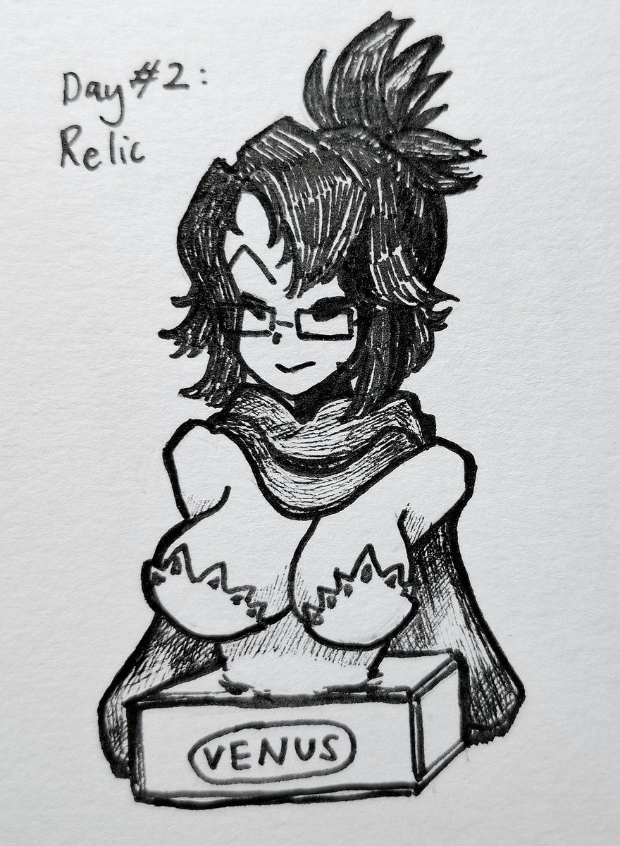 StrikeV13's tweet photo. Inktober Day 2: Relic

#inktober2026 #skullgirls #skullgirlsfanart https://t.co/Zc6gzS9Bk3
