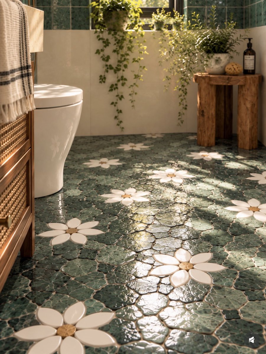 CelesteRin1411's tweet photo. Totally obsessed with this "breathing" bathroom vibe lately. https://t.co/dd6McSRTYI