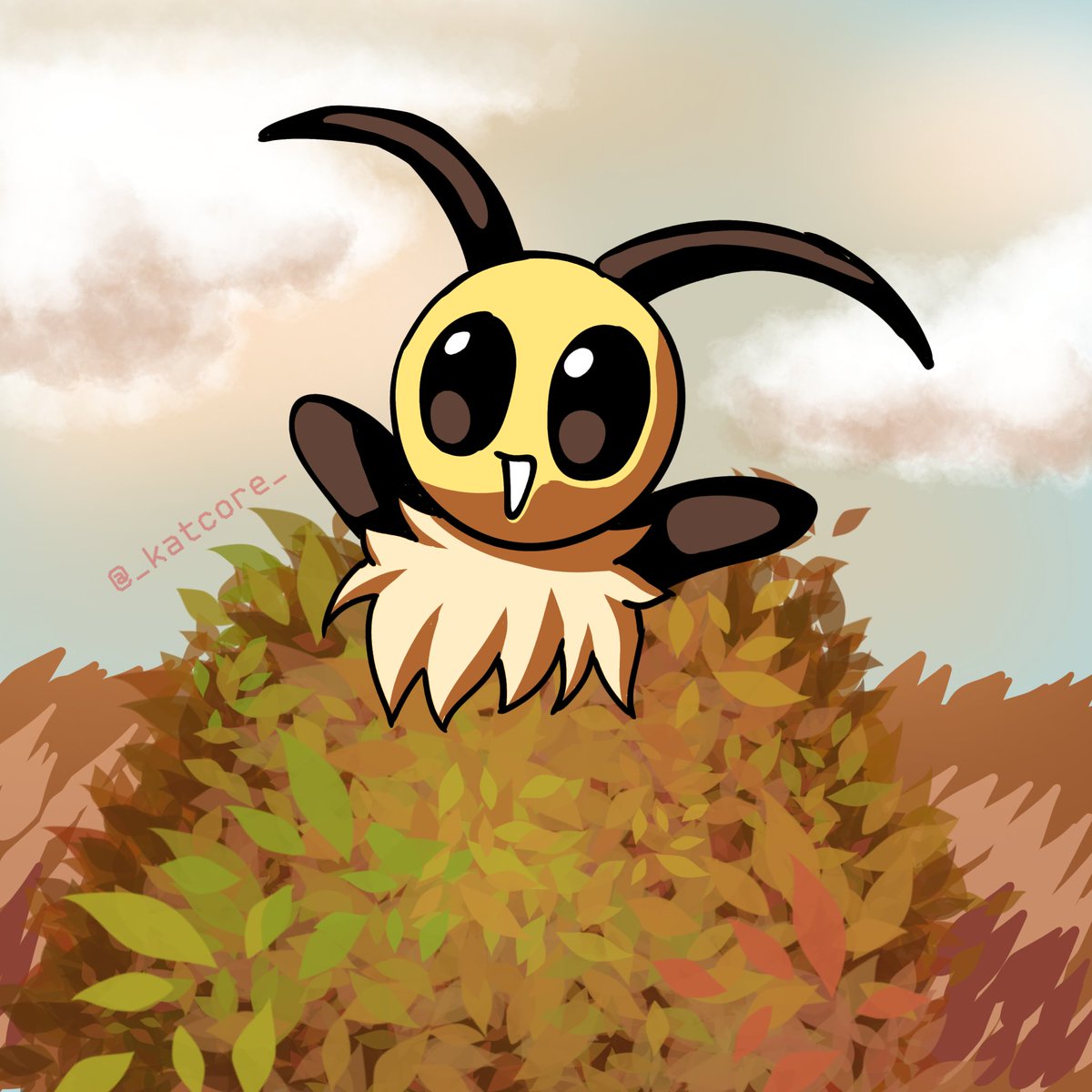 _katcore_'s tweet photo. My entry for day 1 :3
#bugfables https://t.co/0jU4A5xuUg
