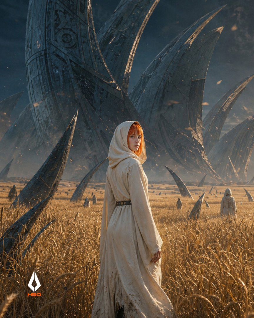 humanoid_space's tweet photo. An original sci-fi series, set in the 47th century. Follow Andrea, an extraordinary Humanoid, on an odyssey across space and time, at the heart of a galaxy held in the iron grip of the Galactic Alliance. #HSO #scifi #aiart #artwork https://t.co/lDVmFctKZB