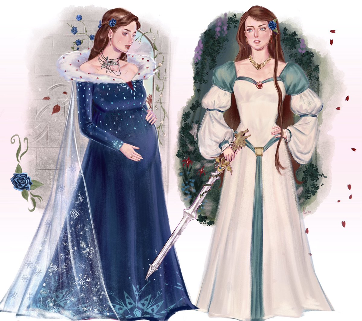 Kittssown's tweet photo. Lyanna stark of winterfell https://t.co/Qg16wERGe8